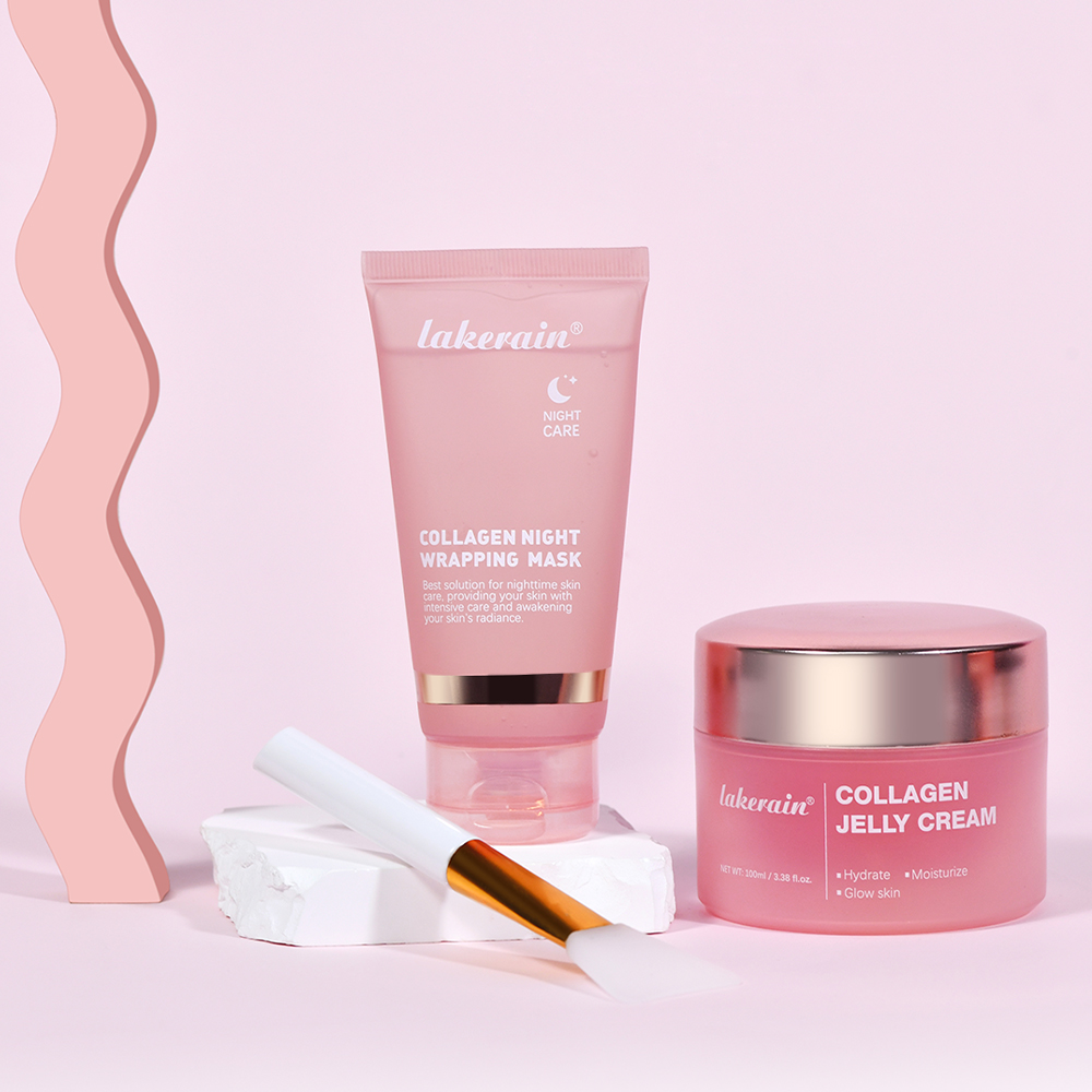 Skincare Omg - Kollagen-Gelee-Creme, hydrolysiertes Kollagen, Gesichtsmaske für die