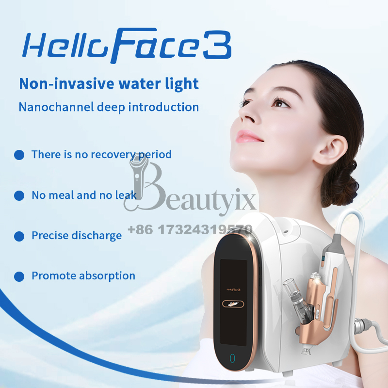 Skincare Ls - Neuestes Hello Face 3 Hochdruck-Luftstrom Hydratisierungs-Gesichtsgerät