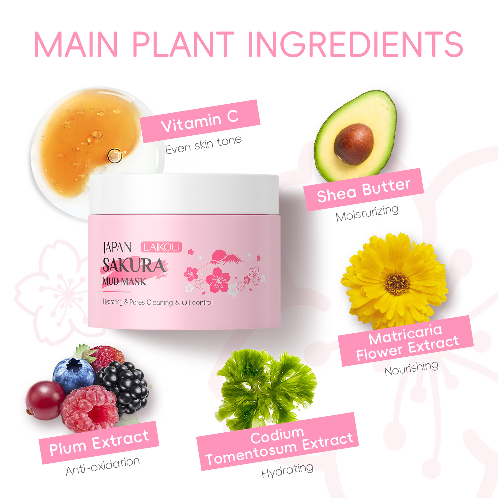 Sakura-Maske für die Gesichtsr – Skincare Omg Bewertung und Preis