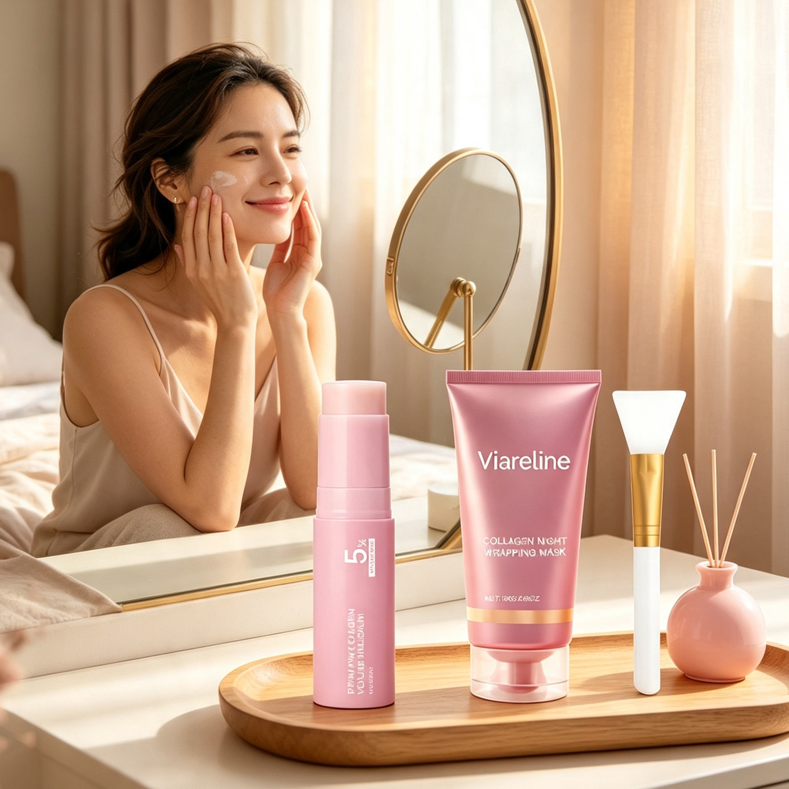 Kollagen Gesichtspflege-Set PD – Skincare Basic Bewertung und Preis