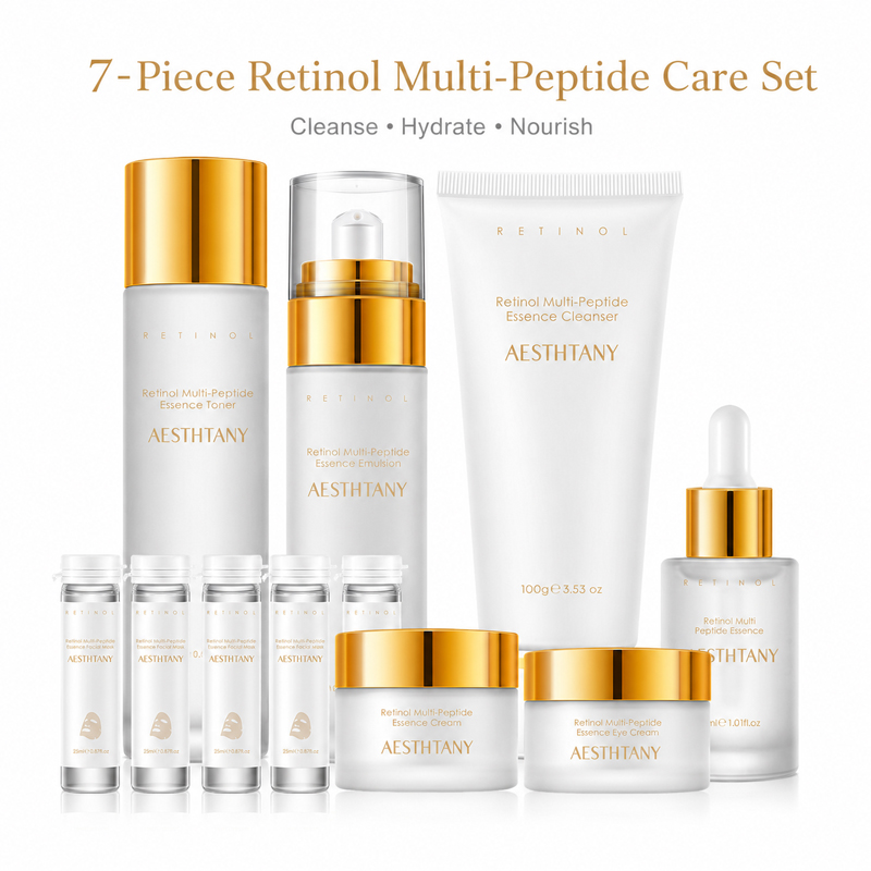 7-teiliges Retinol Multi-Pepti – Skincare Omg Bewertung und Preis
