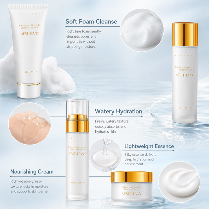 7-teiliges Retinol Multi-Pepti – Skincare Omg Bewertung und Preis