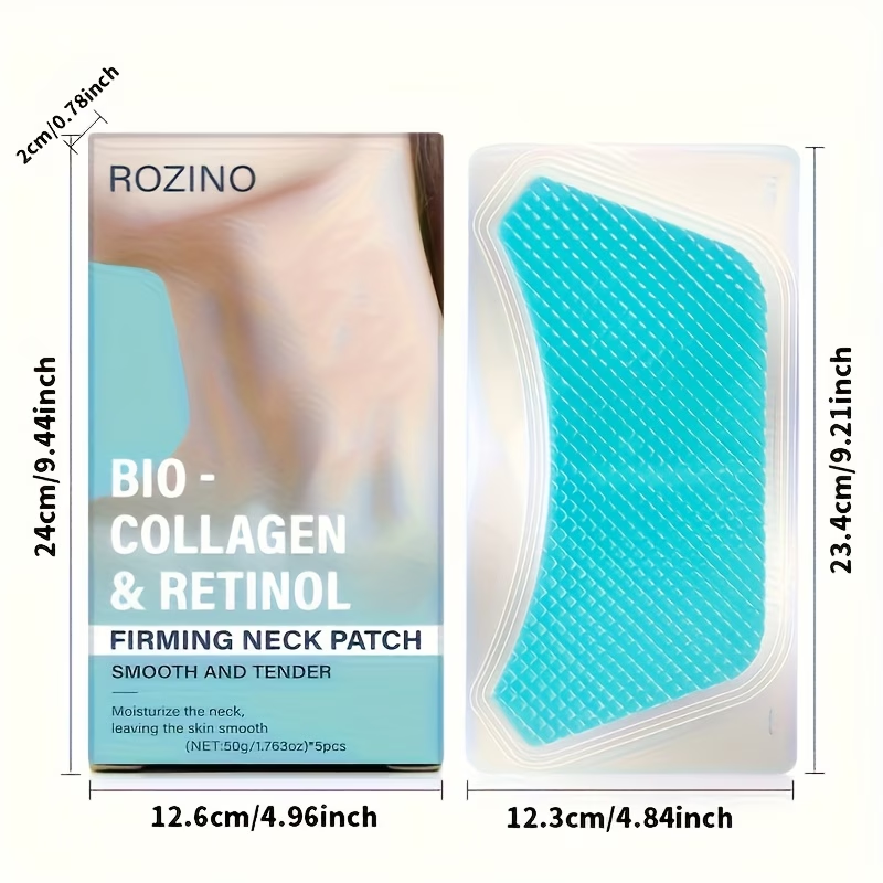 5 Stück Bio-Kollagen-Halslifti – Skincare Omg Bewertung und Preis