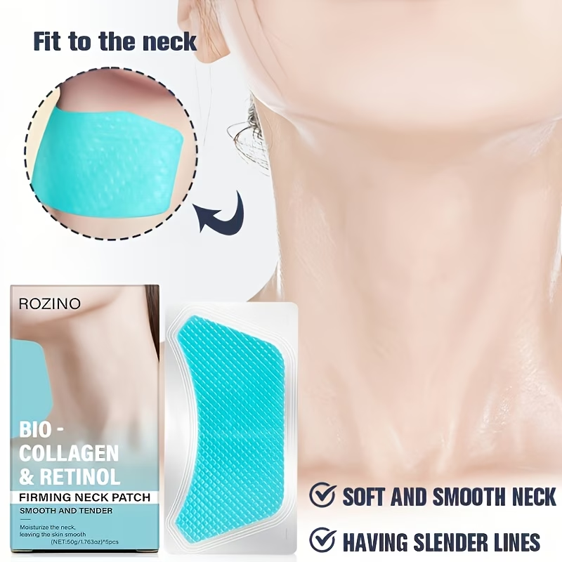 5 Stück Bio-Kollagen-Halslifti – Skincare Omg Bewertung und Preis