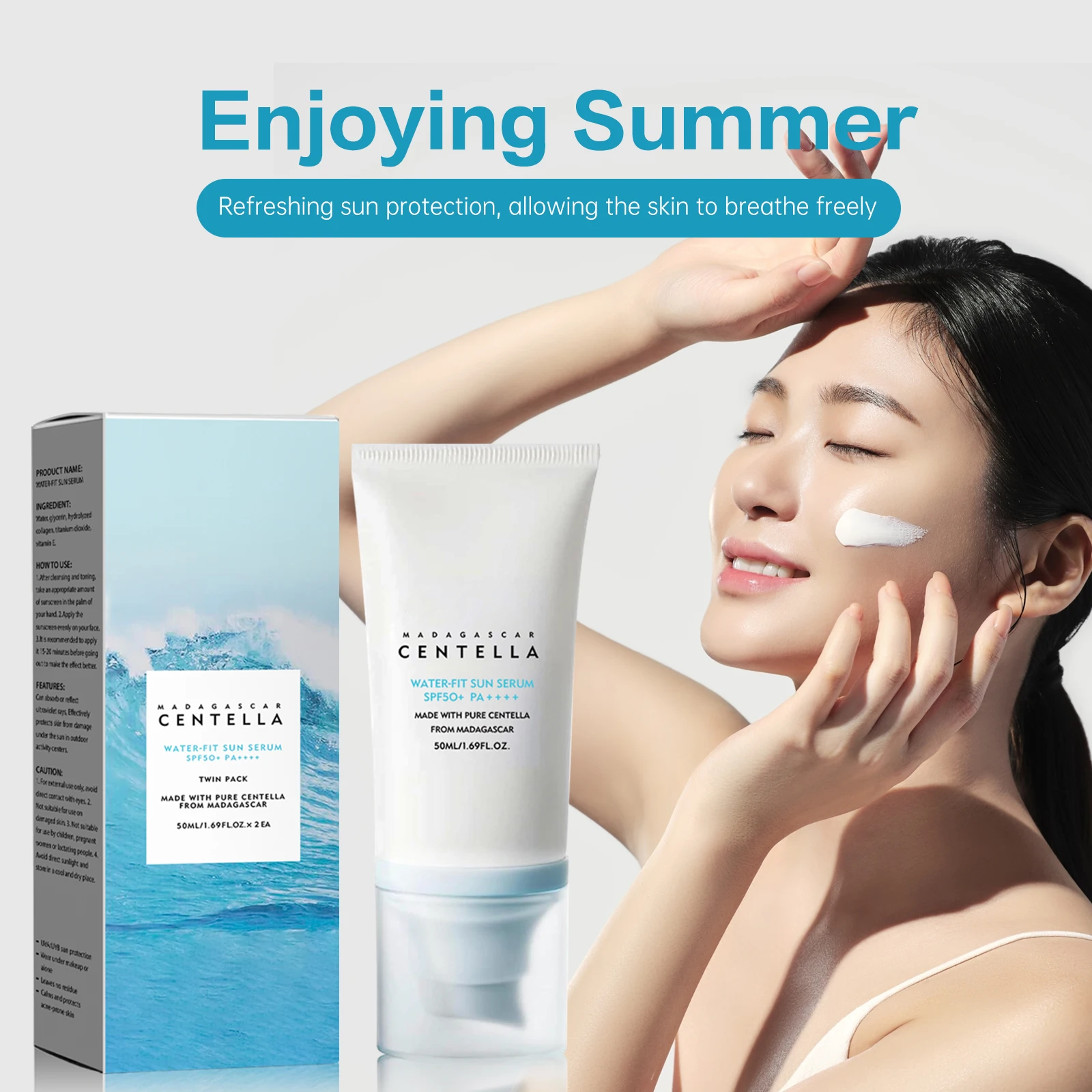 2/1 Stück SPF50+ Sonnenschutzc – Skincare Basic Bewertung und Preis